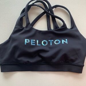 Peloton Black Sports Bra AND Legging Set